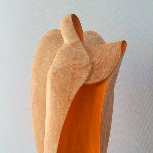 Holzengel Figur